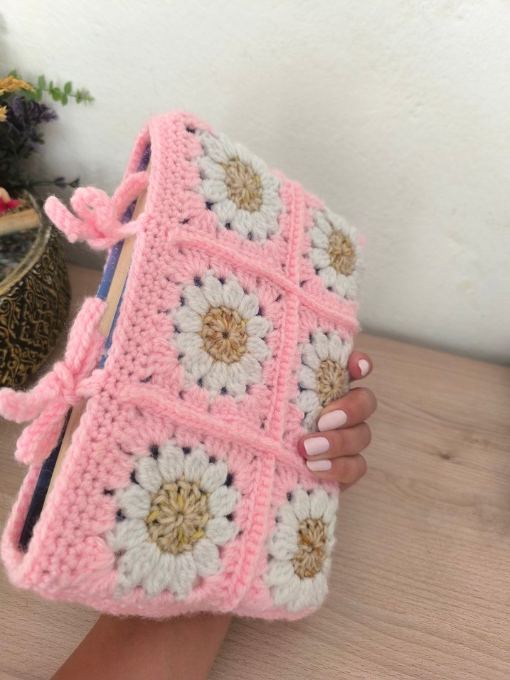 El Örgüsü Kitap Çantası - Görsel 4