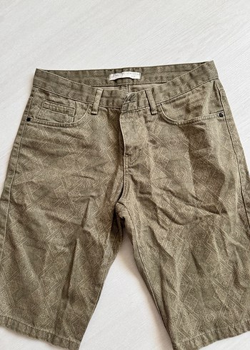LC Waikiki Haki Desenli Rahat Sort
