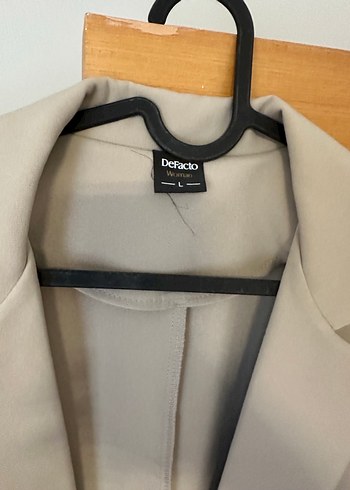 Defacto Bej Kadın Blazer Ceket