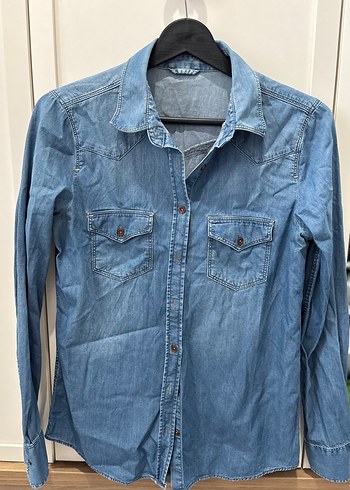 Colin's Colins Mavi Denim Gomlek