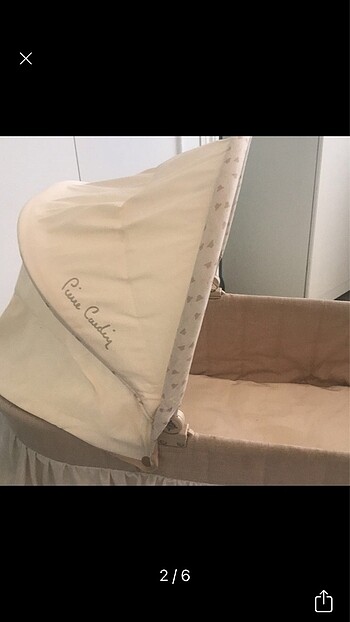  Beden camel Renk Pierre cardin anne yanı beşik