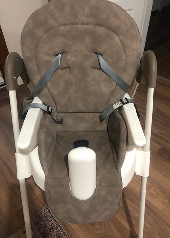 Prego asansörlü tekerlekli çift masalı bebek mama sandalyesi - Görsel 3