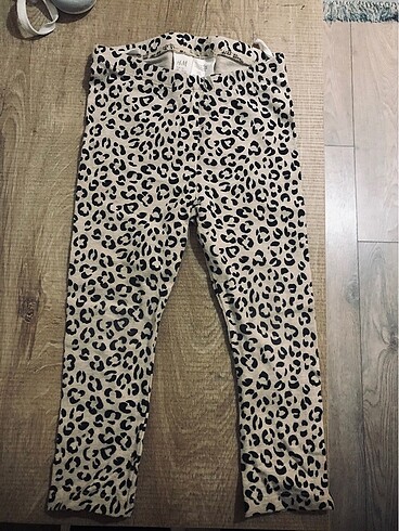Leopar desenli tayt