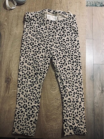 H&M Leopar desenli tayt