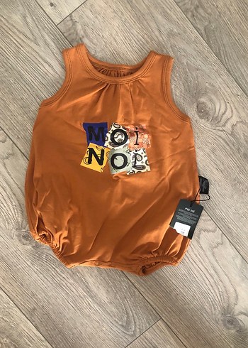 Kolsuz tarçın Bebek Body - Görsel 3