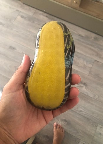 Çok Renkli 23/24 numara unisex çocuk Desenli deniz ayakkabı - Görsel 3