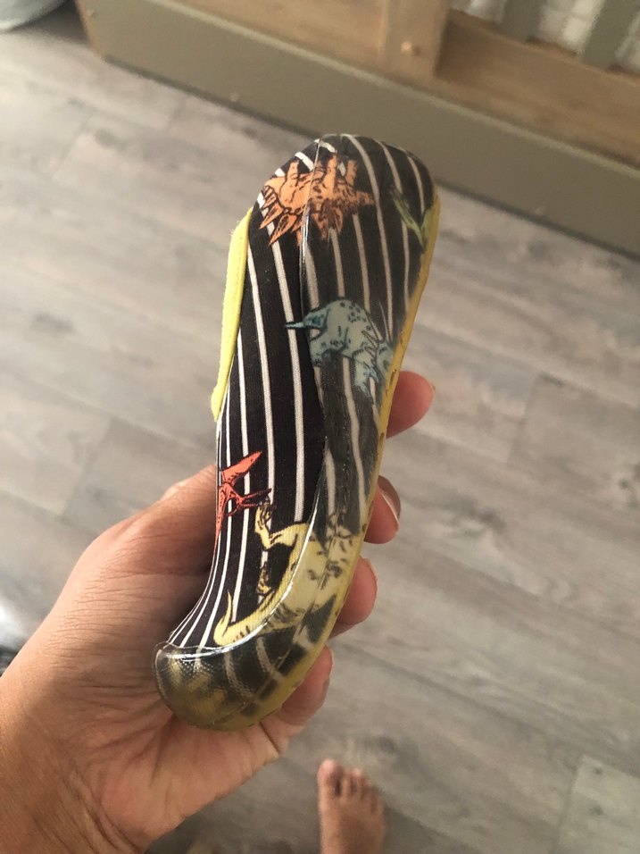 Çok Renkli 23/24 numara unisex çocuk Desenli deniz ayakkabı - Görsel 2