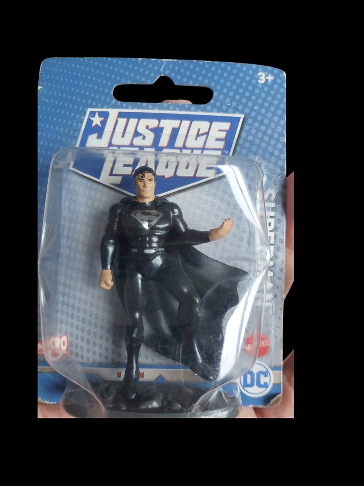 Justice League Siyah Süperman Figürü - Görsel 3