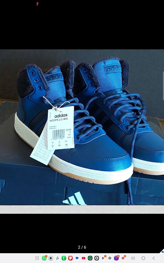 YENİ*ADİDAS 47 NUMARA BASKETBOL AYAKKABISI - Görsel 2