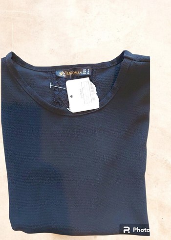 YENİ*DANTEL DESENLİ BLUZ - Görsel 4