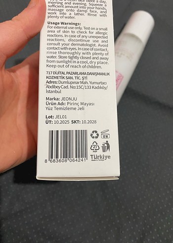 2 ÜRÜN BİR ARADA TONİK & YÜZ YIKAMA JELİ - Görsel 2