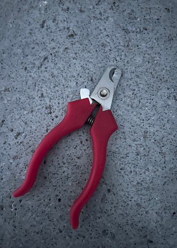 Kırmızı Renkli Kedi Tırnak Makası - Görsel 4