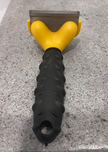 Furminator Orta Boy Tüy Alıcı Toplayıcı Tarak Kedi Köpek Bakım - Görsel 3