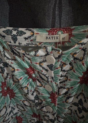 Bohem Çok Renkli Uzun Elbise - Görsel 3