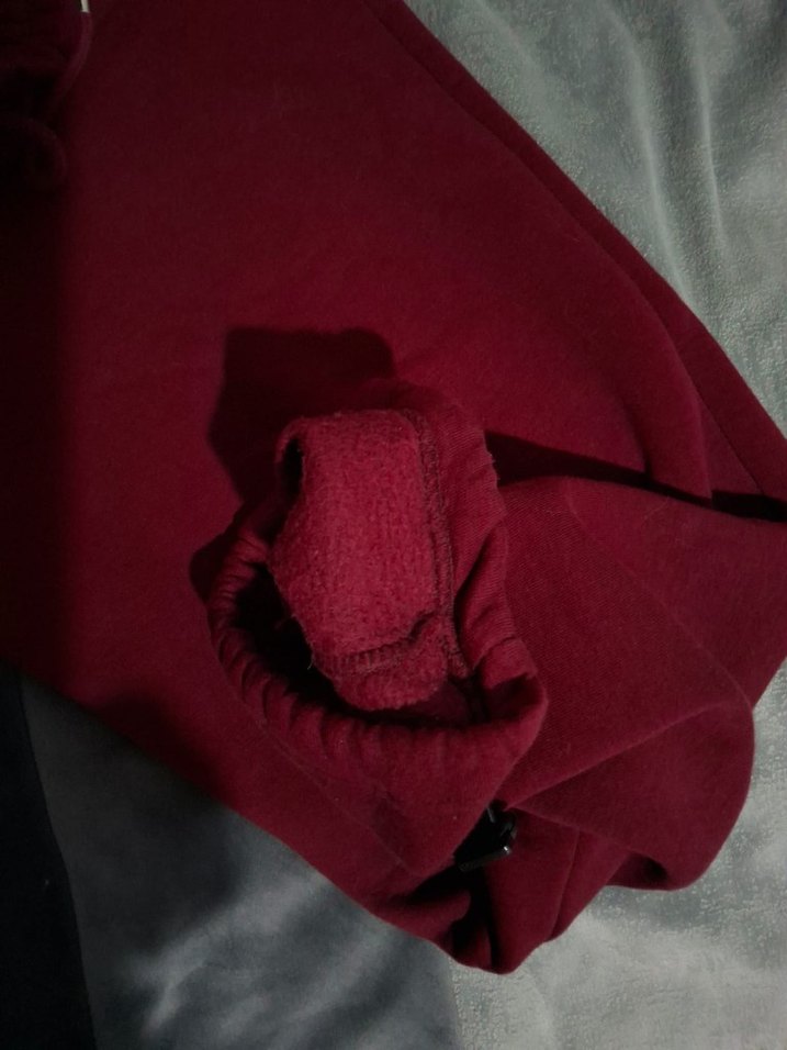 Koyu Bordo VOID Eşofman Altı — görsel 4/5