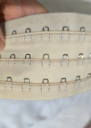 Nakışlı Bej Uzun korse kopçesi - Görsel 4