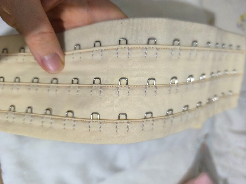 Nakışlı Bej Uzun korse kopçesi - Görsel 4