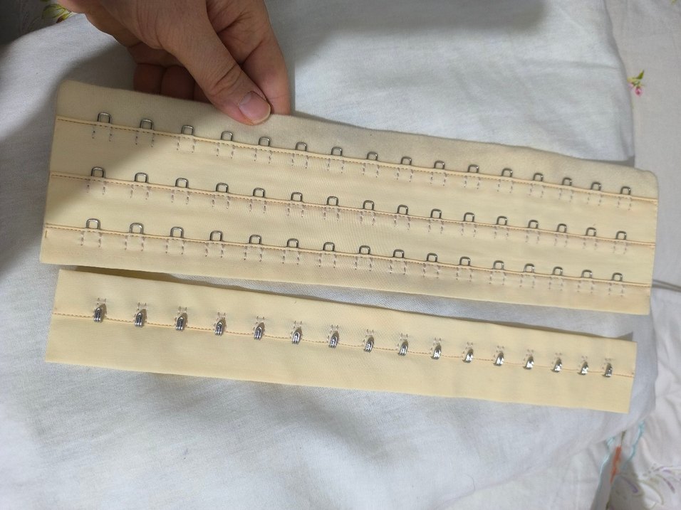 Nakışlı Bej Uzun korse kopçesi - Görsel 2