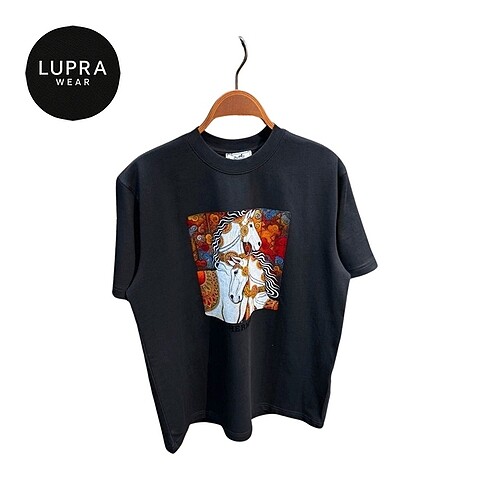 Hermès Koleksiyonluk T-Shirt (Siyah)