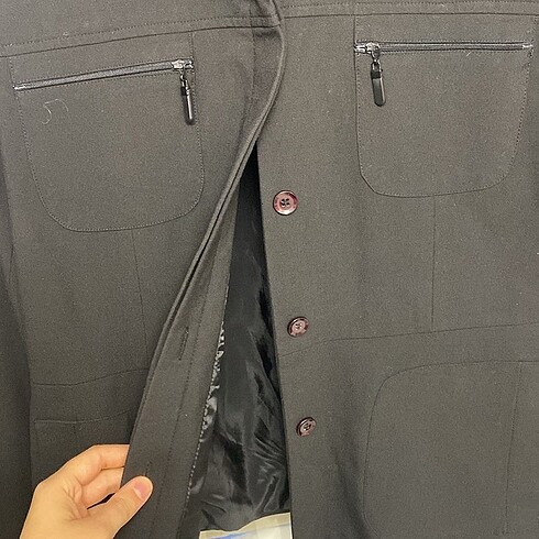 xl Beden siyah Renk Ceket