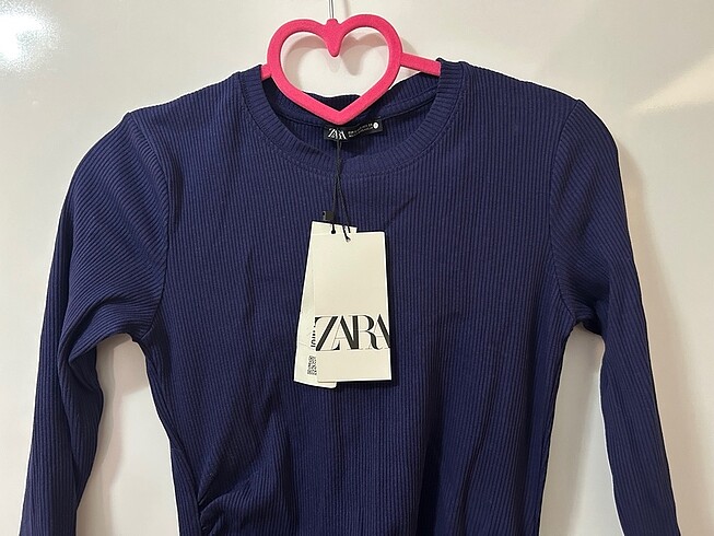 xs Beden lacivert Renk Zara Elbise