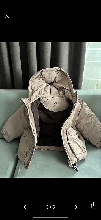 24-36 Ay Beden Zara çocuk mont