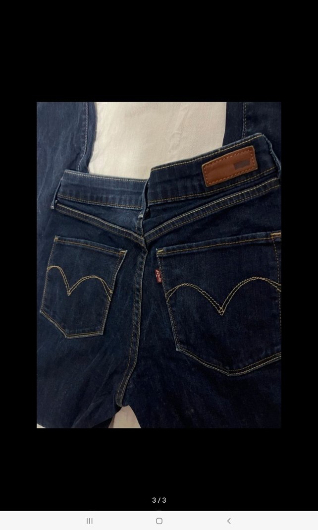 Levi's Koyu Mavi Denim Jean — görsel 2/4