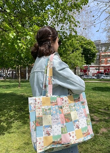 Patchwork Bez çanta 