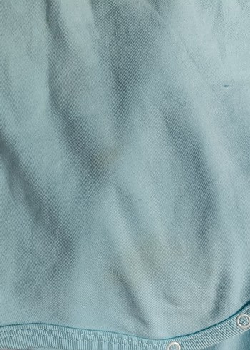 Mavi Pamuklu Bebek Çıtçıtlı Atlet Body - Görsel 4