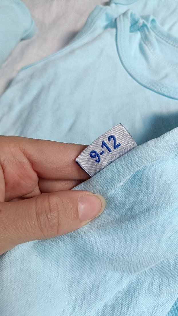 Mavi Pamuklu Bebek Çıtçıtlı Atlet Body - Görsel 2