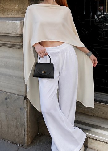 Zara Sik Siyah Mini Canta