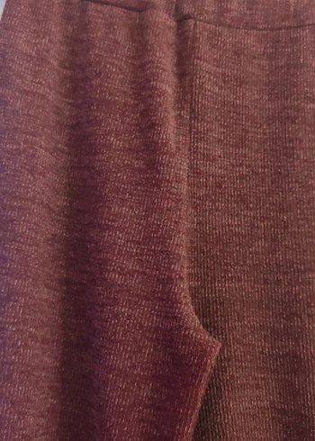 Bordo Rahat Kesim Pantolon - Görsel 3