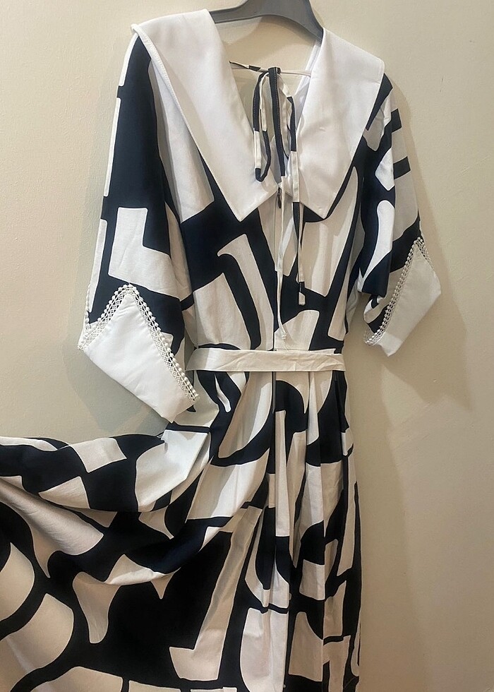 SIFIR MAĞAZA ÜRÜNÜ UZUN ELBİSE - Görsel 2