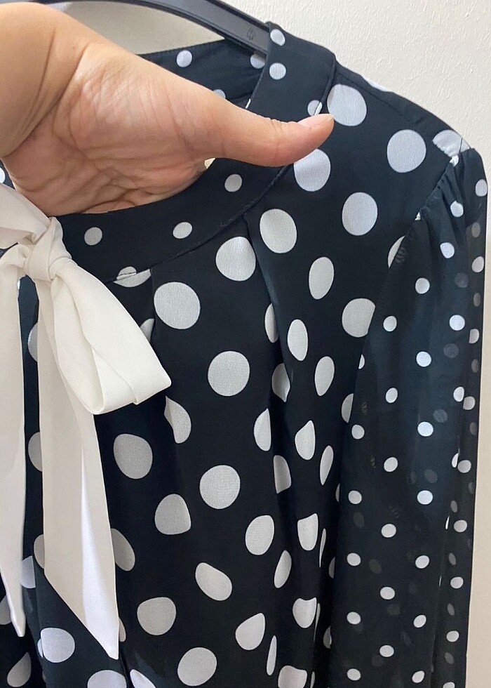 Sıfır şifon yazlık elbise - Görsel 3