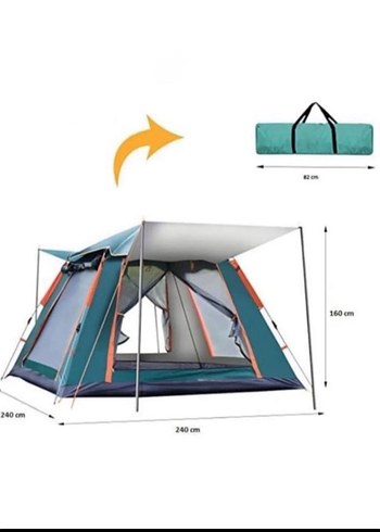 Koyu Yeşil Bağlama Desenli Yatak Örtüsü - Görsel 2