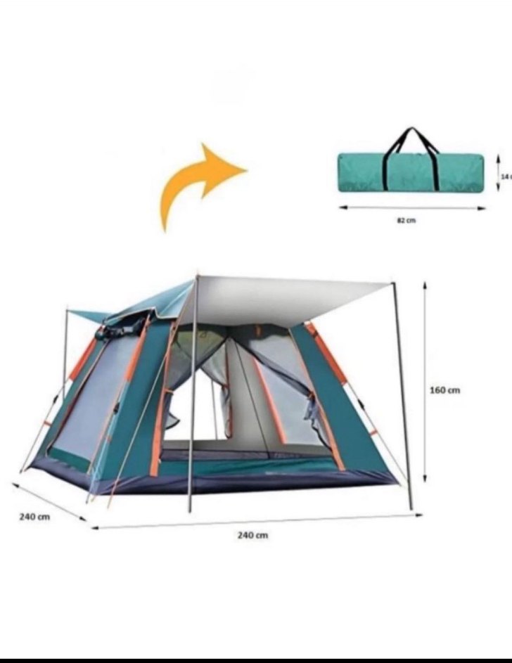 Koyu Yeşil Bağlama Desenli Yatak Örtüsü - Görsel 2