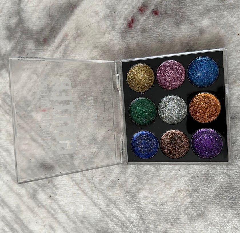 Colleen Parlak Renkli Simli Göz Farı Paleti - Görsel 2