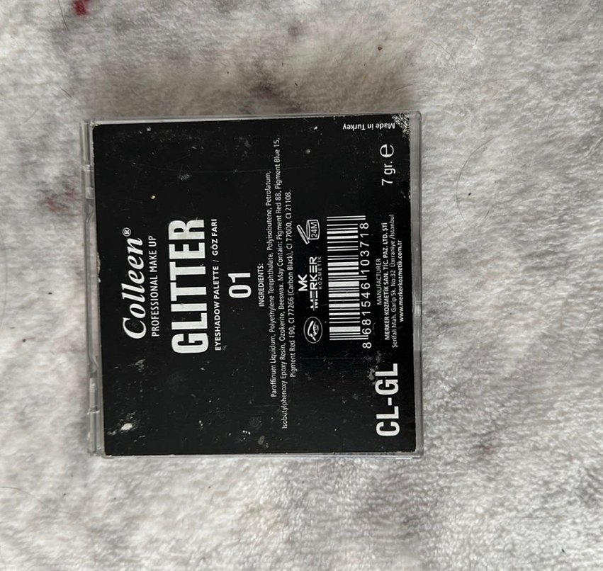 Colleen Parlak Renkli Simli Göz Farı Paleti - Görsel 4