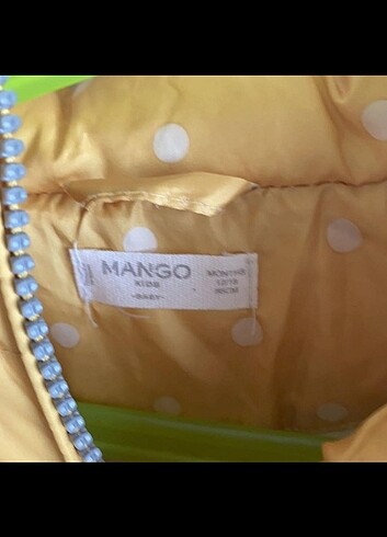 12-18 Ay Beden sarı Renk Mango mont 