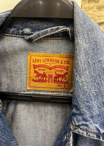 Levis Levi Strauss Co Mavi Denim Ceket
