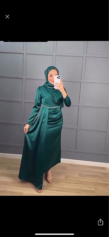 Yeşil abiye
