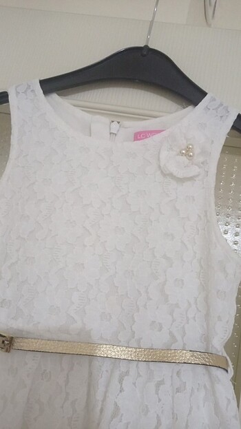 LC Waikiki Kız çocuk dantel elbise