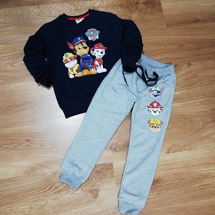 paw patrol çocuk eşofman takimi