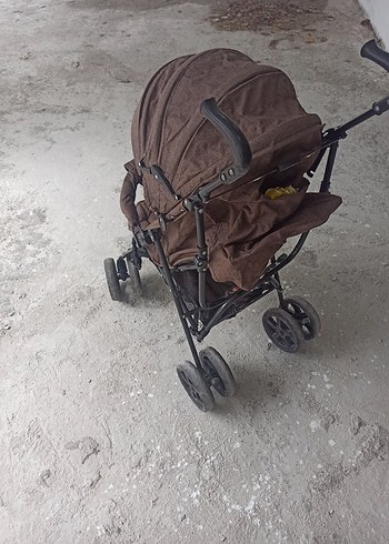 Koyu Kahverengi Bebek Arabası - Görsel 3