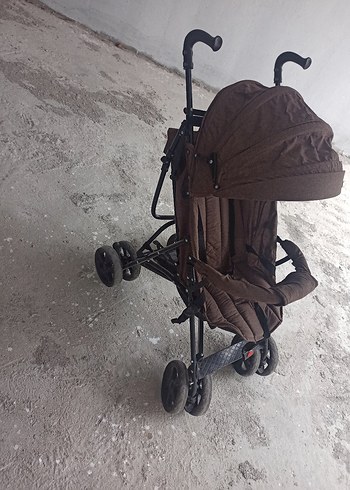 Koyu Kahverengi Bebek Arabası - Görsel 2