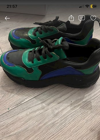 Hotiç Hotic Renkli Bloklu Bagcikli Sneaker Sehir Stili