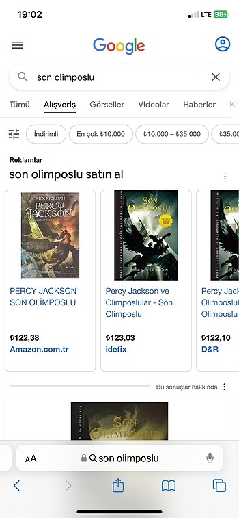  Son olimposlu- kitap