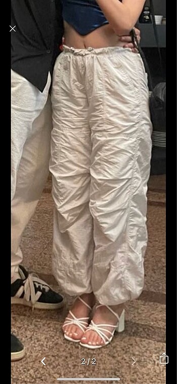 Bershka paraşüt pantolon