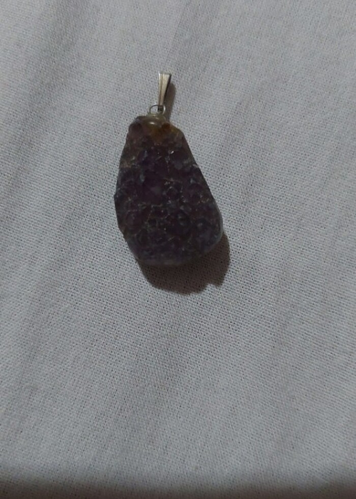 Ametis tasi kolye ucu - Görsel 2