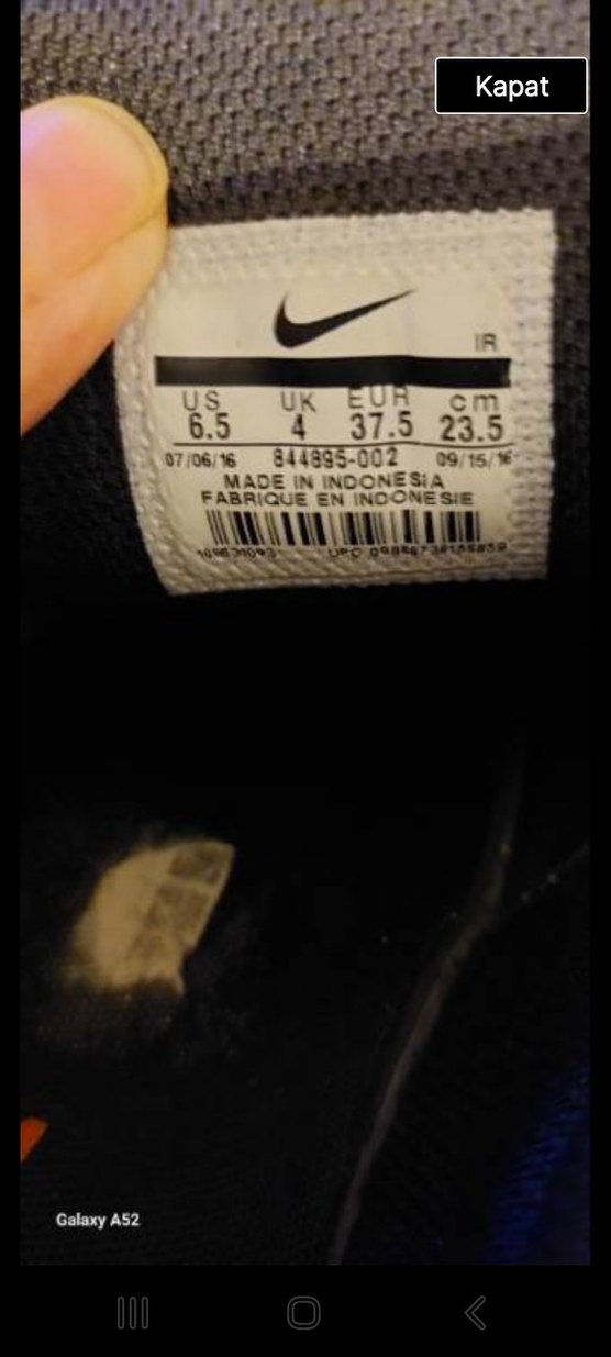 NIKE  unisex Spor Ayakkabı Bağcıkli - Görsel 3